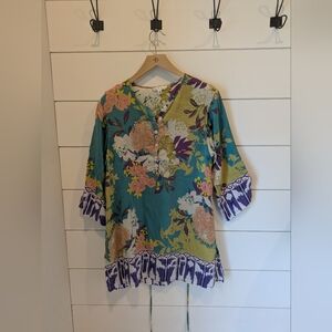 Cabi Silk Swimsuit Cover Up, Small